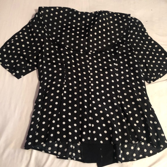 Vintage Polka Dot Top - Picture 3 of 6
